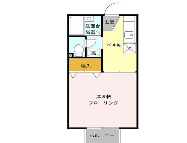 ハイツSHIONの物件間取画像