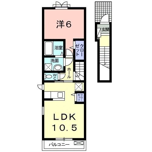 コッティIIの物件間取画像