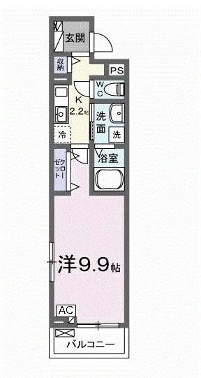 クラールIIの物件間取画像