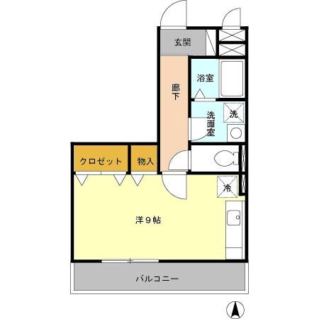 KOMFORT Iの物件間取画像