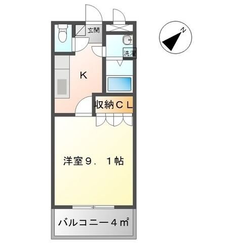 セレッソの物件間取画像