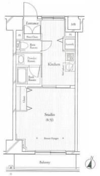 フィットエル仙台一番町の物件間取画像