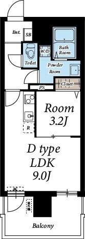 サンライズ本町の物件間取画像