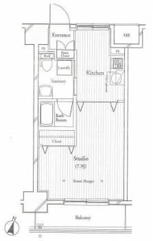 フィットエル仙台一番町の物件間取画像