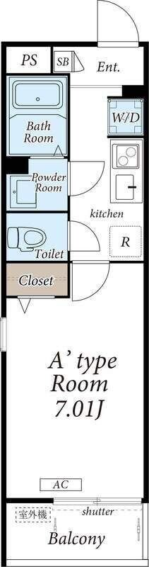 リブリ・仙台東口の物件間取画像
