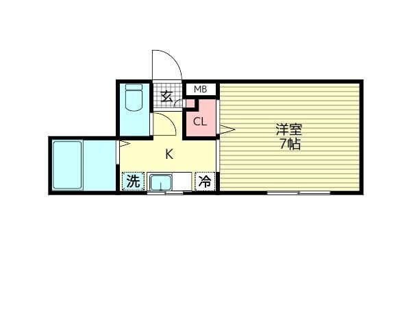 ティアラハウスぶん屋の物件間取画像