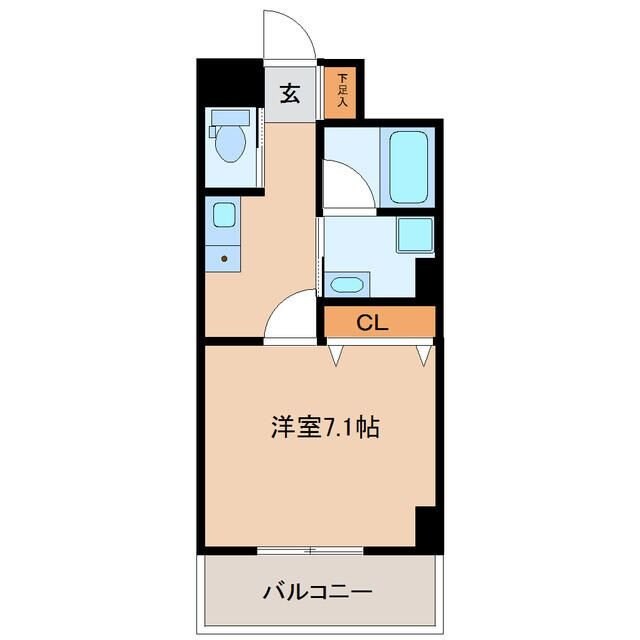 LUNA長町駅前の物件間取画像
