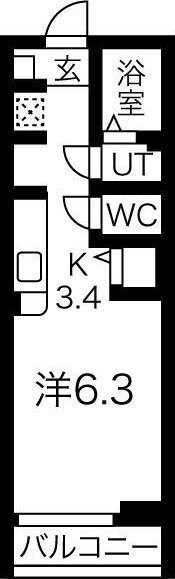 RS Residenceの物件間取画像