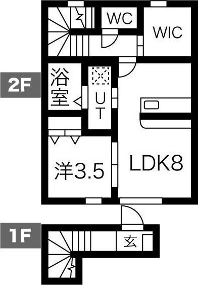 コヒナハウスの物件間取画像