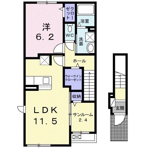 トワ&モアの物件間取画像