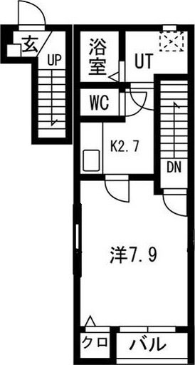 コハル・ファミリアIIの物件間取画像
