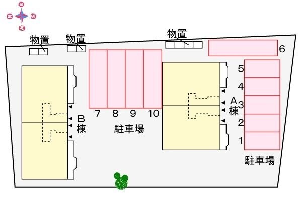 カルムB棟の物件内観写真