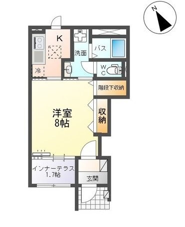 Planete・YSK(プラネート・YSK)の物件間取画像