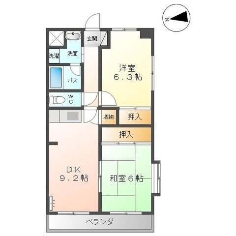 ステイブルシャトーの物件間取画像