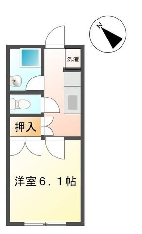 大泉ハイツの物件間取画像