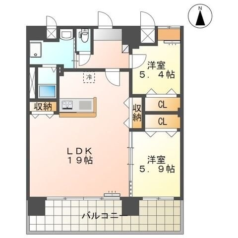 Kanon Sendai(カノン センダイ)の物件間取画像