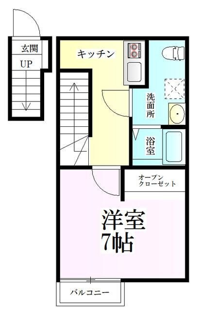 パールフォレストの物件間取画像