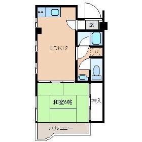 ラバレー富沢の物件間取画像