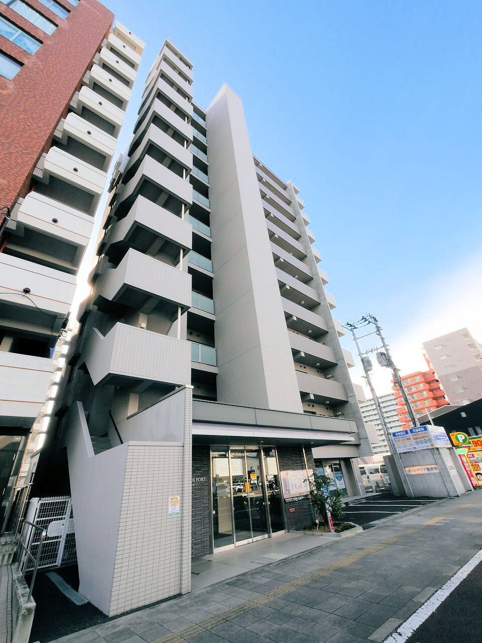 THE BLISSFUL FORT仙台駅東の物件外観写真