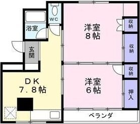 梅田ハイツの物件間取画像