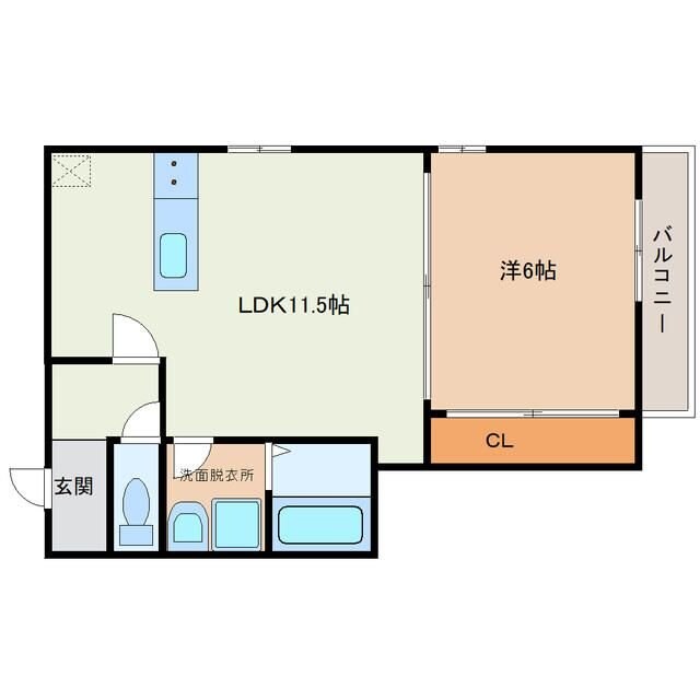 サンパークIIIの物件間取画像