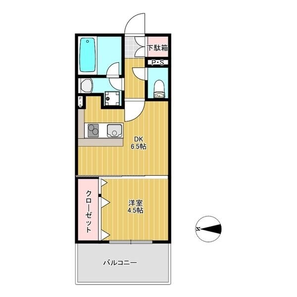 ピュアナ弓ノ町の物件間取画像