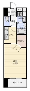 アークデュオ仙台苦竹の物件間取画像