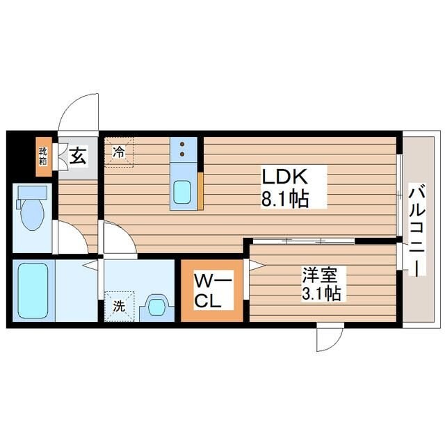 Lucenteの物件間取画像