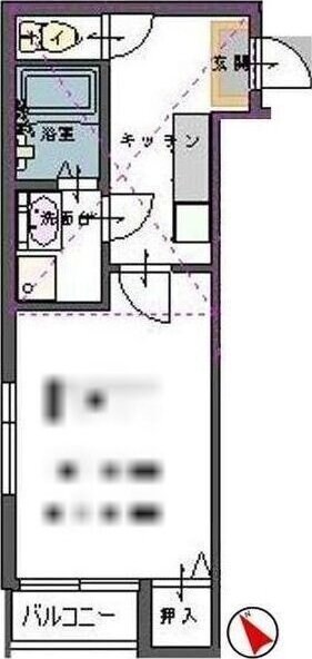 希望が丘荘の物件間取画像