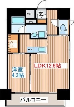 Brighton Eastの物件間取画像