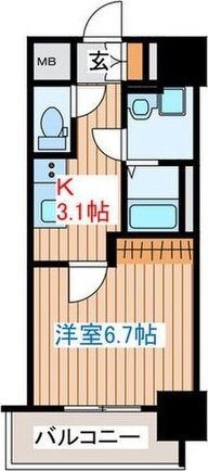 Brighton Eastの物件間取画像