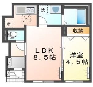 エトワールの物件間取画像