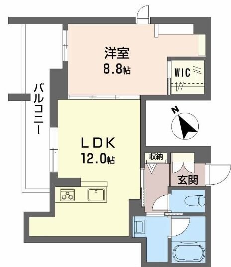 メゾンruebrillerの物件間取画像