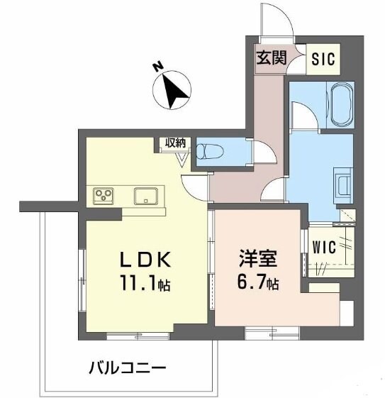 メゾンruebrillerの物件間取画像