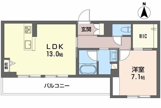 Terrace米ケ袋の物件間取画像