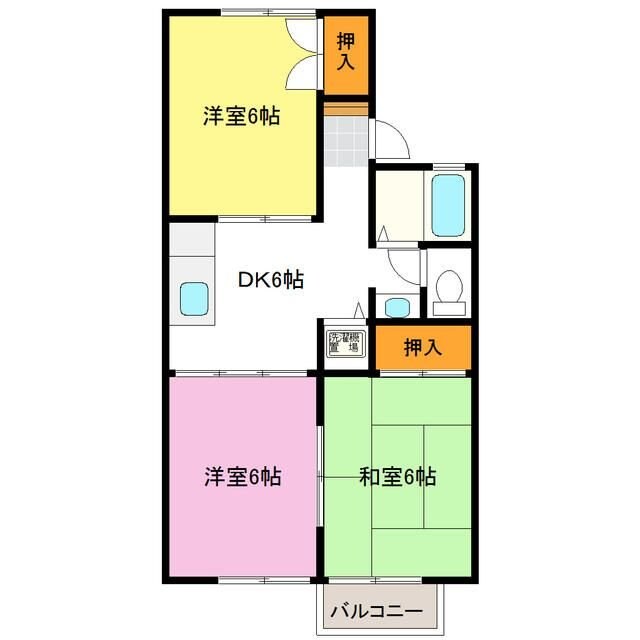 ストークハイツ国見の物件間取画像