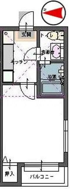 リシュール八乙女の物件間取画像