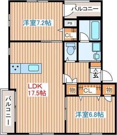 THE ROOMの物件間取画像
