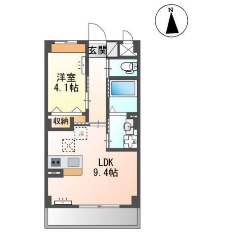 メゾン ルミエールの物件間取画像