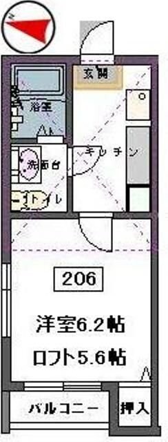 stage東仙台の物件間取画像