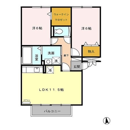 シェレンバームの物件間取画像