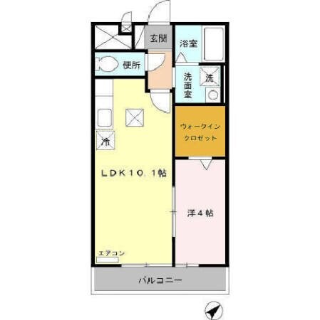 フラワータウン八木山の物件間取画像