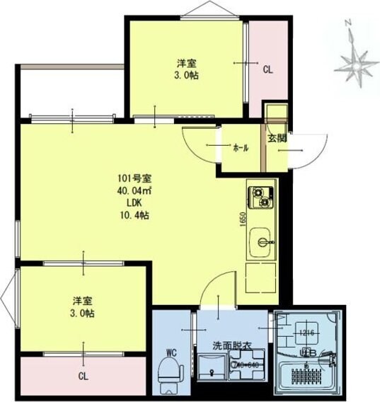 REGALEST Y,sの物件間取画像