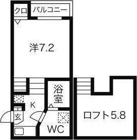 マイライフ北仙台の物件間取画像