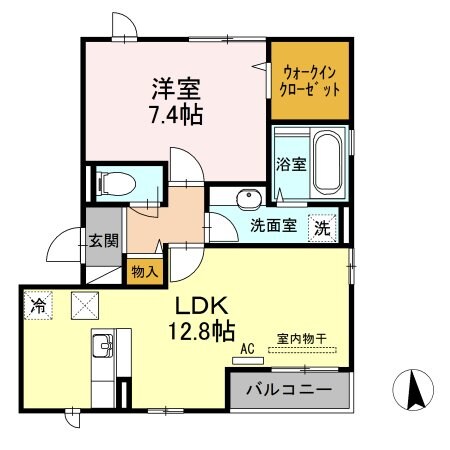 D-room新寺の物件間取画像