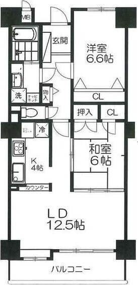 オムニバスコート東照宮東館の物件間取画像