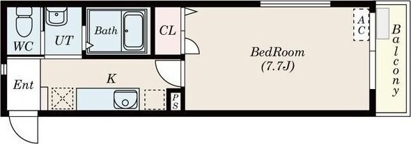 ファースト一本杉の物件間取画像
