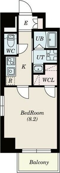 リーフ宮城野の物件間取画像
