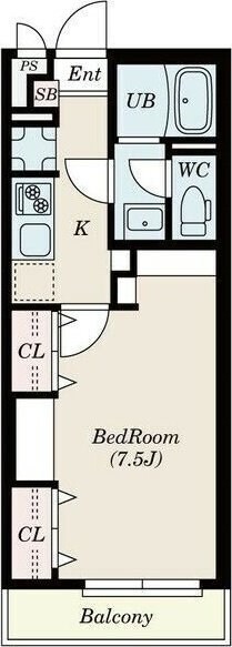 アーバンハイツ定禅寺の物件間取画像