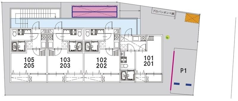 ASSO 台原(アッソ ダイノハラ)の物件内観写真